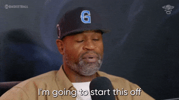 This Is How We're Going To Start?