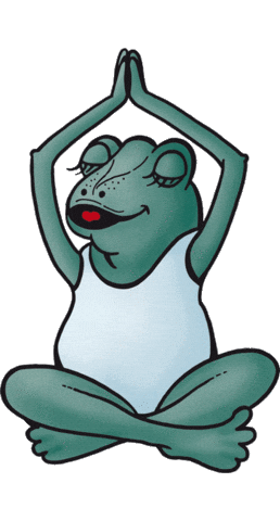 Relax Yoga Sticker by Allgäuer Berghof