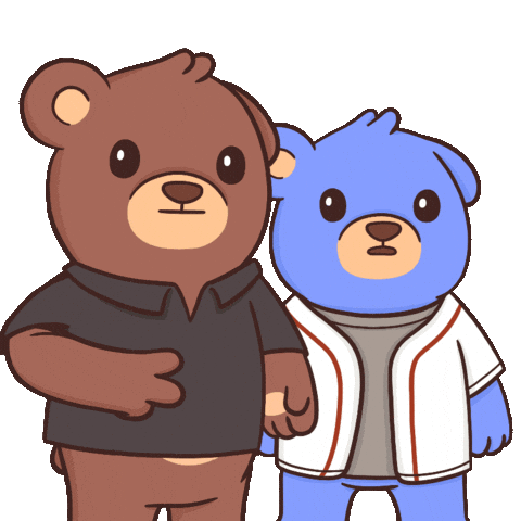 See Ya Goodbye Sticker by BEARISH