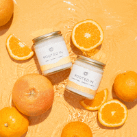 rootedincandles water orange candle candles GIF