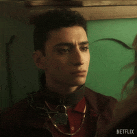 Neil Gaiman Nose Boop GIF by NETFLIX