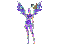 Dance Girl Sticker