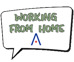 Work From Home Sticker by Action Digital