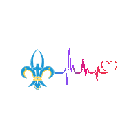 Corazon Love Sticker by Federación Scouts Católicos en Argentina
