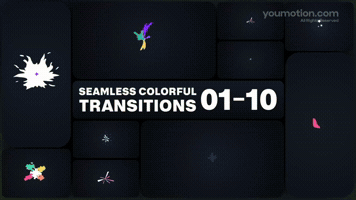 Seamless Colorful Transitions 01 10