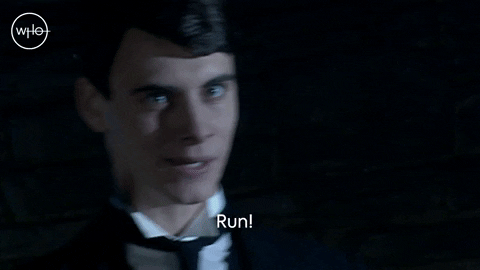 Flee David Tennant GIF by Doctor Who