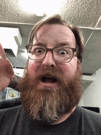 rooster teeth beard GIF by Achievement Hunter