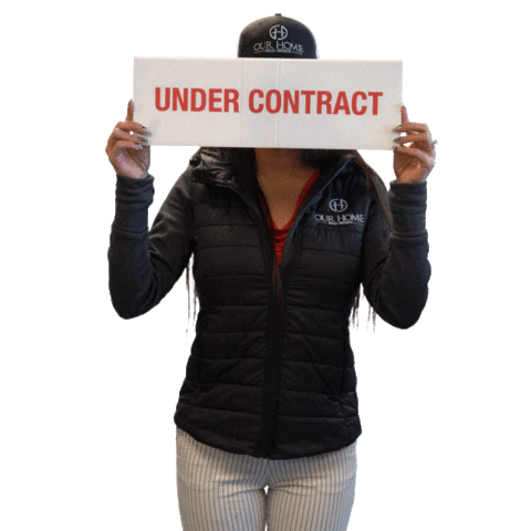 Under Contract Erica Sticker by OurHomeRealEstate