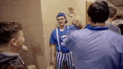 Creighton1878 celebrate college high five creighton GIF