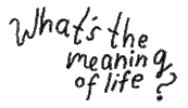 Meaning Of Life Sticker by Junkyard