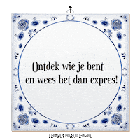 Nl Spreuk Sticker by Tegelspreuken.nl