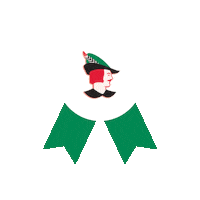 robinhoodbaking robin hood robinhood red ribbon purple ribbon Sticker
