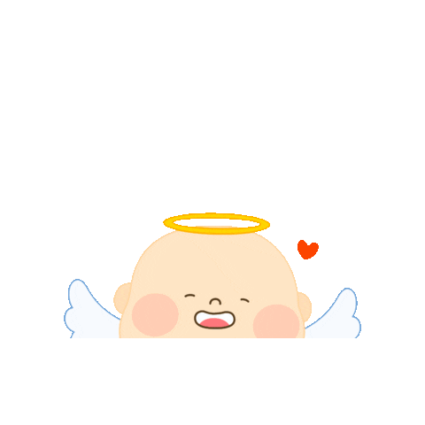 In Love Baby Sticker