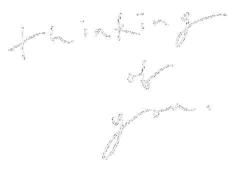 Thinking Of You Sticker