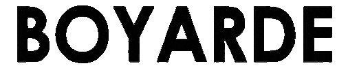 Black Sticker by Boyarde Art House