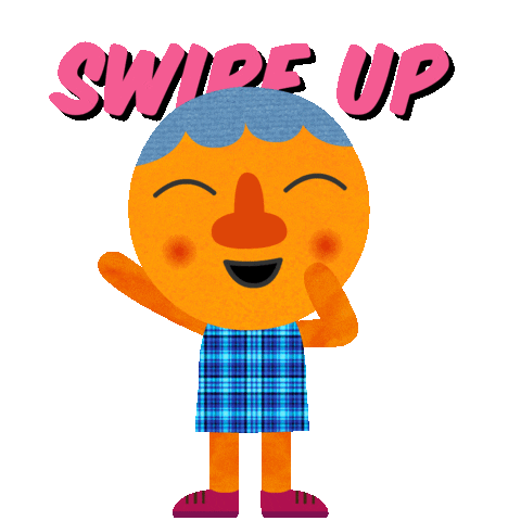 Swipe Up Sticker by Super Simple