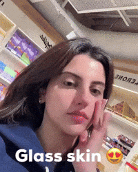 Glass Skin Dounia GIF