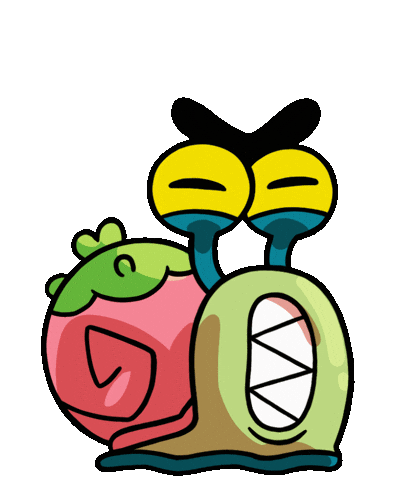 Monster Snail Sticker by StudioPizza