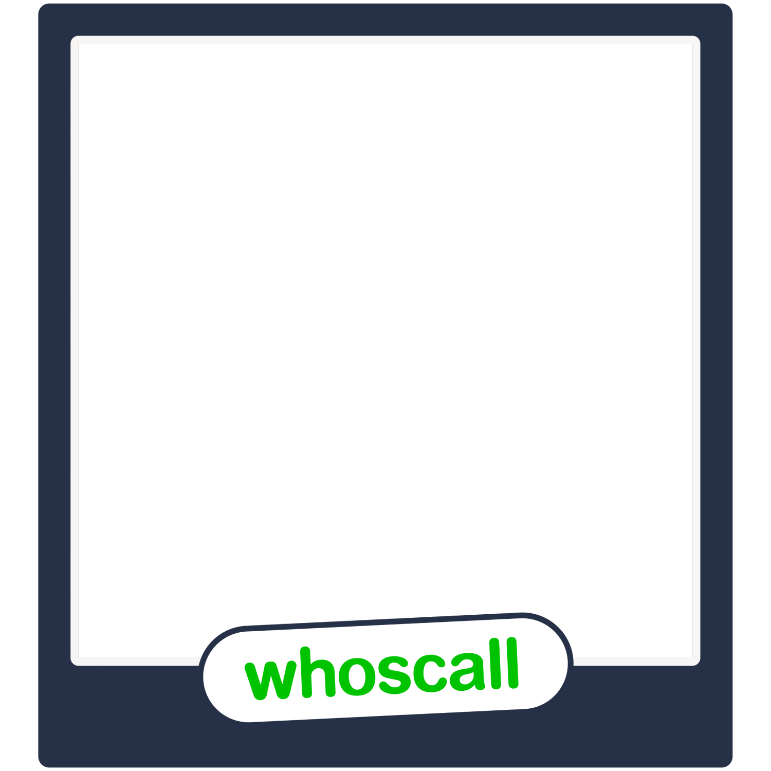 gogolook giphyupload frame whoscall Sticker