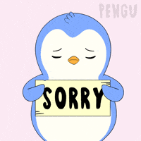 Sad Forgive Me GIF by Pudgy Penguins