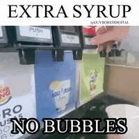 Drinks Bubbles GIF by guyboreddigital