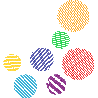 amanda5lima colorful colors lines circles Sticker