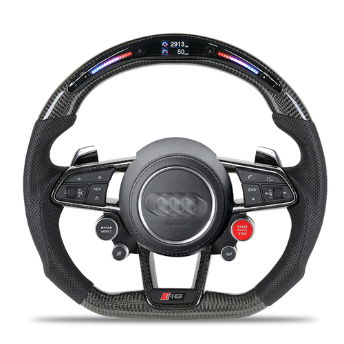tddmotors giphyupload ohcmotors tddmotors carbon fiber steering wheel GIF