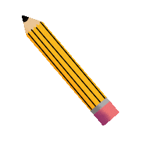 School Pencil Sticker