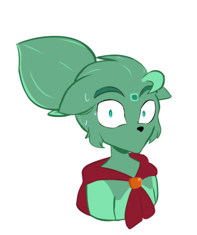 Scared Nervous Sticker