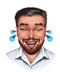 Doctor Lol Sticker by Oleg Shadskiy
