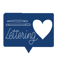 Lettering Love Sticker by Increase Creativity
