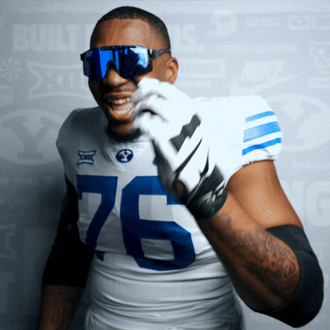 Byu Football Gocougs GIF by BYU Cougars