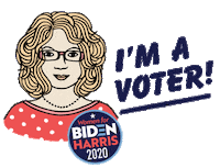 Voting Election 2020 Sticker by Joe Biden