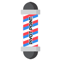 hair barber Sticker by Pivot Point Brasil