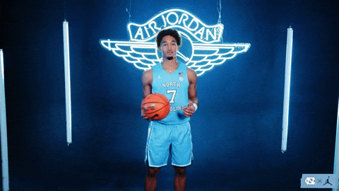 University Of North Carolina Basketball GIF by UNC Tar Heels