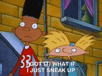 hey arnold nickelodeon GIF