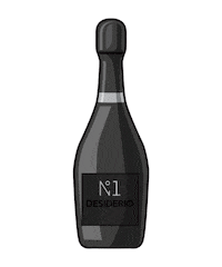 Champagne Prosecco Sticker by Desiderio