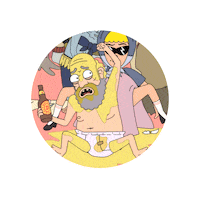 Drunk Baby Sticker by The Roku Channel