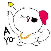Cat Hello Sticker by Kcomics