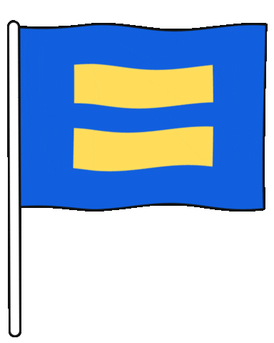 HumanRightsCampaign gay pride lgbt lgbtq Sticker