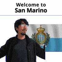 San Marino Sm Sticker