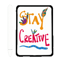 Stay Creative Sticker
