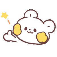 potalele good mouse 可愛 讚 Sticker