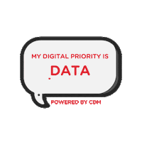 Data Cdm Sticker by Certified Digital Marketer