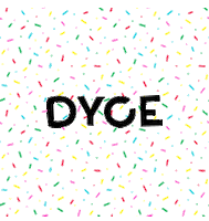 dycelondon rainbow cafe chocolate london Sticker