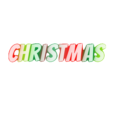 Blinking Merry Christmas Sticker