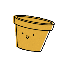 Happy Pot Sticker by Fabryka Rozsady