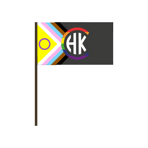 Rainbow Flag Sticker by hk-c