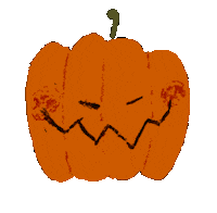 Jack O Lantern Halloween Sticker by Marianna