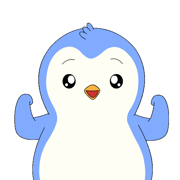 Lets Go Yes Sticker by Pudgy Penguins